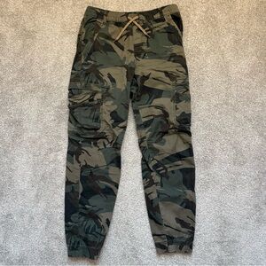 Wrangler Camo Cargo Jogger Pants